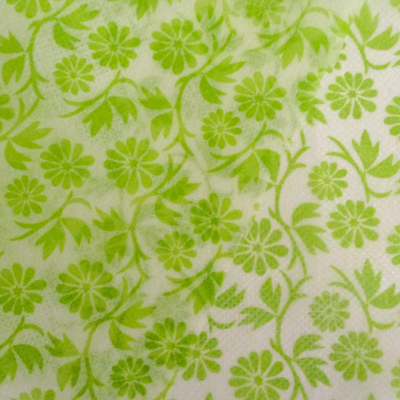 Hediye Paketleme için PP Baskılı Spunbond Sigara Dokuma Kumaş